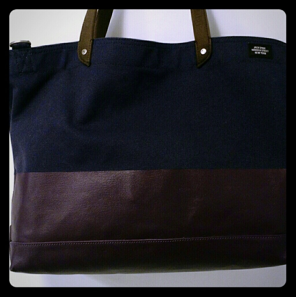 Two tone Jack Spade bag